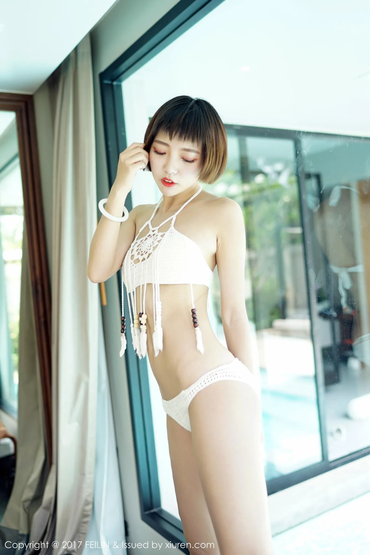 [FEILIN嗲囡囡] 2017.04.05 VOL.083 冯木木LRIS [47P]插图1